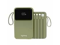 Lifelong ZenCharge 20000 mAh 22.5 W Compact Pocket Size Power Bank with 6 Input/Output Ports (Olive, Lithium Polymer, Fast Charging, Quick Charge 3.0 for Mobile, Earbuds,Speaker, Tablet) Rs.1495 @ Amazon