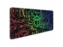 Tukzer RETRO Extended Gaming Mouse Pad, High-Speed Mouse Tracking & Control | Stitched Embroidery Edges, Non-Slip Rubber Base| for Computer Laptop Keyboard Office Home (795mm x 298mm x 3.45mm, Matrix) Rs.263 @ Amazon