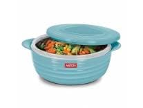 MILTON Aspire 1500 Serving Casserole, Double Walled Inner Stainless Steel, PU Insulated Kitchen Hot Pot, Keeps Food hot & Fresh for Roti, Biryani, 1180 ml, Blue Rs. 260 - Amazon