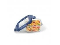 [Apply 16% Coupon] SignoraWare Secure N Store Borosilicate Glass Square Container | Airtight Seal | Microwave Safe | Reheating & Baking | Stylish & Practical | Great for Office, Travel & Outdoors (800ml | Clear) Rs. 556 - Amazon