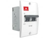 Havells DHMNCDPA032 PVC Plastic 32A DP C Mini MCB (White) Rs. 396 - Amazon