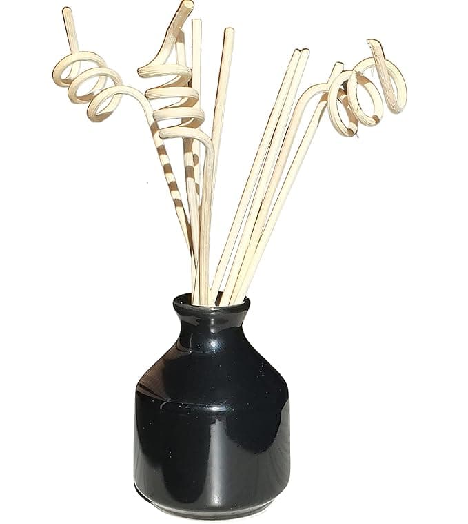 [Apply 4% Coupon] Pure Source India Ceramic Decorative Flower Vase for Living Room (Black) Rs. 72 - Amazon