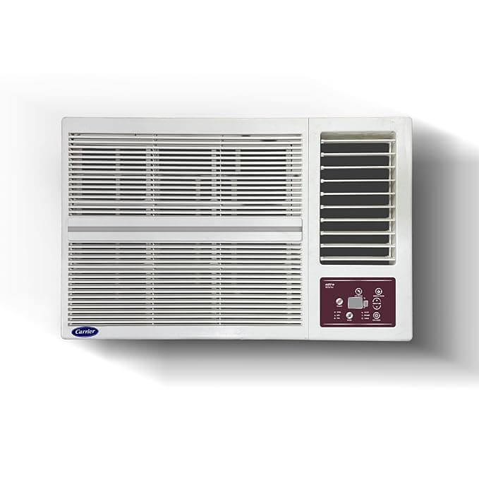 [Axis Bank CC EMI ] Carrier 1.5 Ton 3 Star, New Star rated, Inverter Window AC (Copper, Turbo mode for Faster Cooling, Energy Saver Mode, Dry Function, Auto Timer and Dust Filter,New star Rating, Estra Gxi (P)-CIW19SC3R36F1, White) Rs. 32751 - Amazon