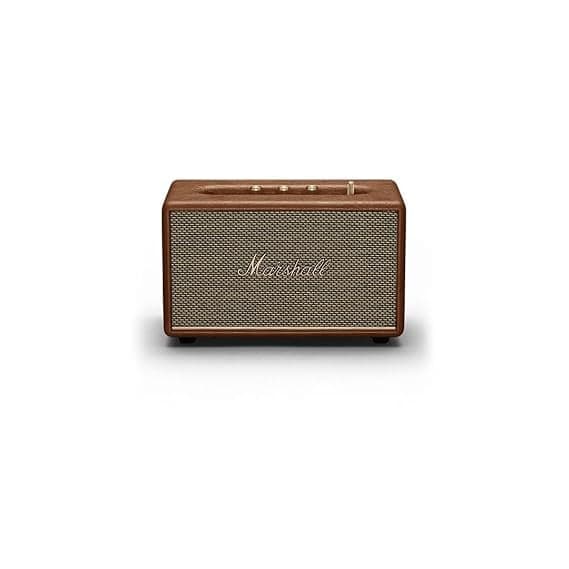 [HDFC CC EMI ] Marshall Acton III 60 W Bluetooth Powered Home Speaker, Brown Rs. 21249 - Amazon