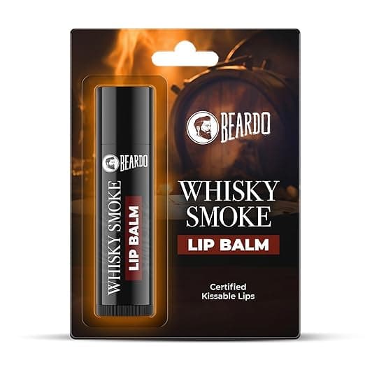 Beardo Whisky Smoke Lip Balm for Men, 4g| Moisturizes & Soothes Dry, Cracked & Chapped Lips | Enriched with Vitamin E, Shea Butter & Coffee | Non Glossy | Non Tinted Lip Balm for Dark Lips | Lip Balm for Men Rs. 176 - Amazon