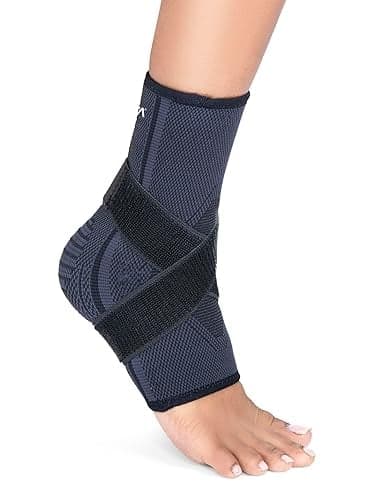 FOVERA Ankle Binder for Ankle Injury Prevention and Protection, Helps in Pain Relief and Recovery, Breathable Nylon Material Super Elastic for Men & Women (Size XL, 1 Unit) Rs.99 @ Amazon