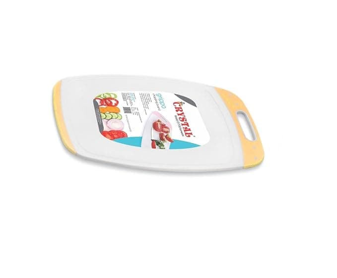 [Apply 30% Coupon] Crystal Plastic Chopping Board, Multicolour Rs. 227 - Amazon