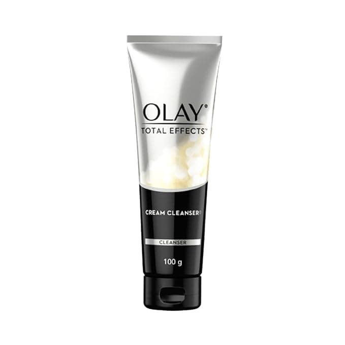 Olay Total Effects Cleanser,With Salicylic Acid & Exfoliating Silica Beads,Throughly Cleanse & Exfoliate Skin For Glowing,Younger Looking Skin,Suitable For Normal,Dry,Oily & Combination Skin,100 Gm Rs. 128 - Amazon