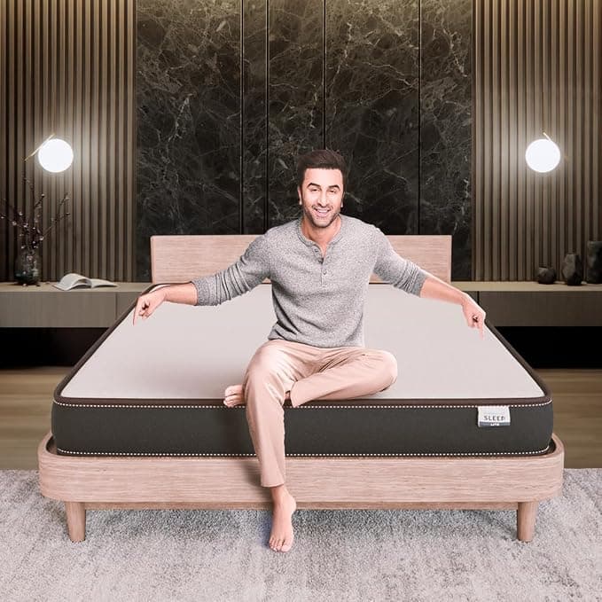 [Coupon + HDFC CC ] Nilkamal SLEEP Lite Dual Comfort 5 Inch Mattress | 10 Year Warranty | Reversible Design | Soft & Firm Sides | Superior HR Foam | Breathable Knitted Fabric | Bed Mattress | King Size (72 x 72 x 5) Rs. 7344 - Amazon