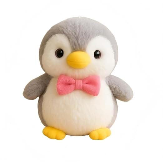 SCOOBA Super Soft Grey Penguin Soft Toys for Kids Babies 25cm(Grey Penguin with Bow) Rs. 329 - Amazon