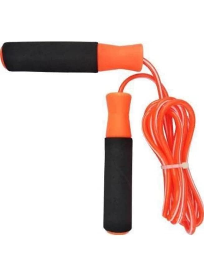 [Apply 50% Coupon] Antina Ball Bearing-Orange-Black Jump Rope Workout-Professional Skipping Rope Silicone Comfortable Grips, Heavy Jump Ropes Adults Fitness Women Men, Cardio Boxing Endurance Training Exercise Rs. 67 - Amazon