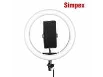Simpex 10" Portable LED Ring Light with 3 Color Modes & Dimmable Lighting for YouTube, Photo Shoot, Video Recording, Live Streaming, Makeup & Vlogging | Compatible with Smartphones & Cameras Rs. 349 - Amazon