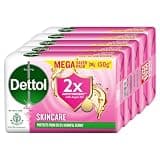 Dettol Skincare Moisturizing Beauty Bathing Soap Bar with Argan Oil (750gm)