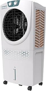 Crompton Ozone Neo Desert Air Cooler 95L| High density honeycomb Pad for Cooling Retention| Water Level indicator| 4 way Air deflection & Auto Swing | Everlast Pump| 3 Year Brand Warranty