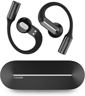 Noise Alt Buds Open Wireless Open-Ear Earbuds (2026), Red Dot Award-Winning Design, Hi-Res LHDC Audio, AI-Powered, Quad Mic ENC, App Support, Up to 35H Playtime, Bluetooth v6.0 (Chosen Black)