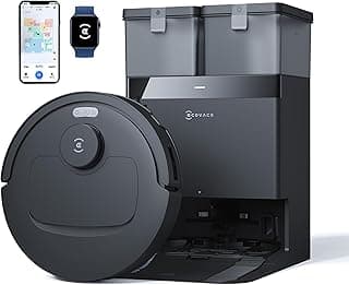 ECOVACS Deebot N50 PRO Omni 2 in 1 Robotic Vacuum Cleaner & Mop, 2026 New Launch 25000 Pa Suction, Self-Emptying Omni-Station, Zerotangle 3.0, Hot Air-Drying, Auto-Lift Mop On Carpet, Upto 300 Mins