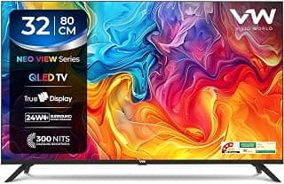 VW 80 cm (32 inches) Frameless Series HD Ready QLED TV VW32MAX